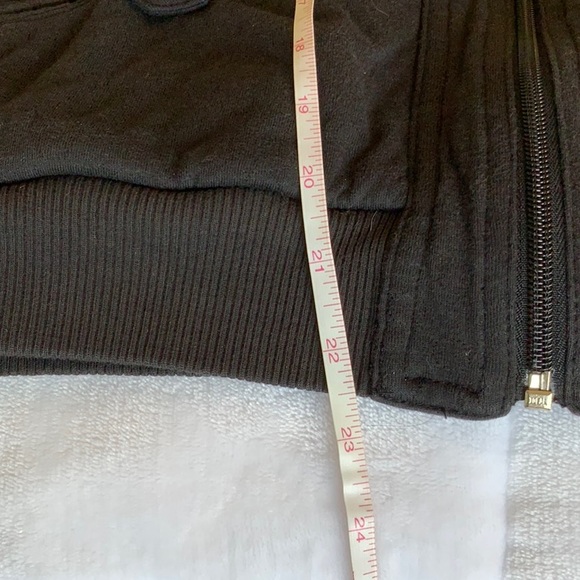 Marc by Marc Jacobs black hoodie with Sherpa lining size S - Picture 7 of 7